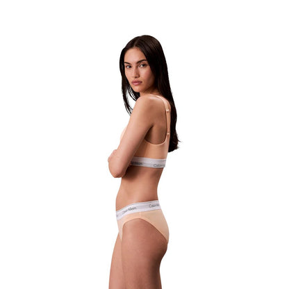 Soutien-gorge en coton orange Calvin Klein Underwear