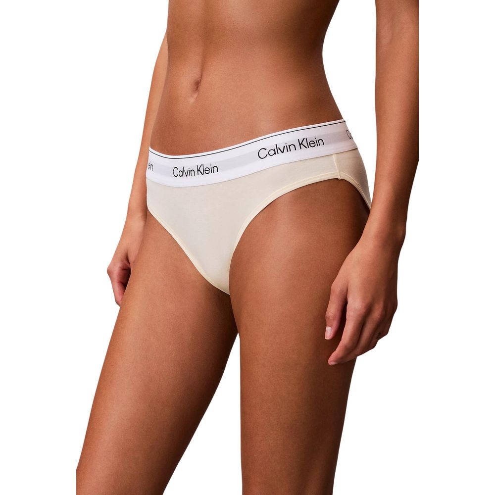 Calvin Klein Underwear Beige Cotton Panty