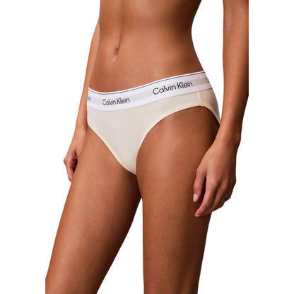 Calvin Klein Underwear Beige Cotton Panty