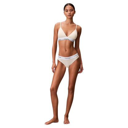 Calvin Klein Underwear Beige Cotton Panty