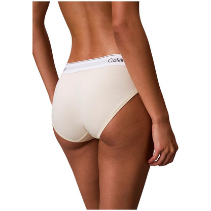 Calvin Klein Underwear Beige Cotton Panty