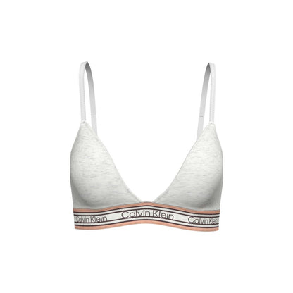 Soutien-gorge en coton crème Calvin Klein Underwear
