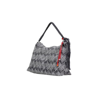 Desigual Blue Cotton Handbag