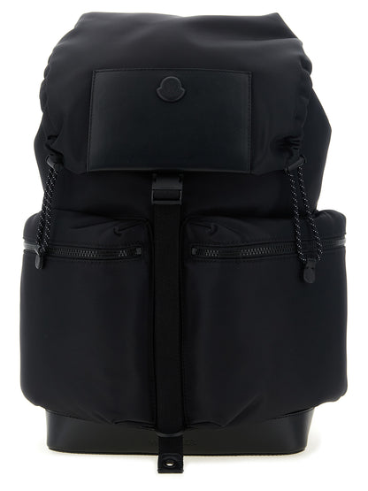 Moncler Black Polyamide Backpack