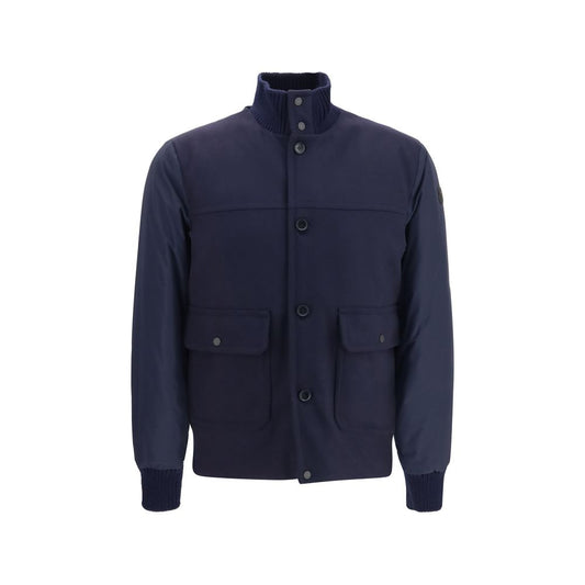 Moncler Blue Wool Aries Sportswear