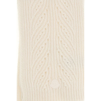 Moncler Beige Wool Oves Aries Scarf
