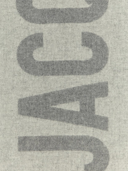 Jacquemus Gray Wool Foulard