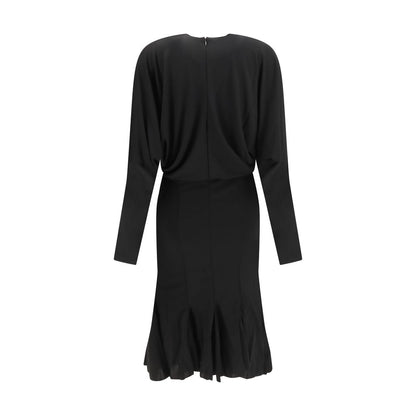 Jacquemus Black Acetate Cocktail Dress