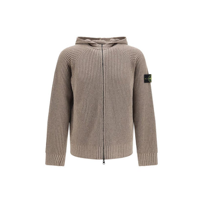 Stone Island Beige Cashmere Hoodie