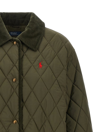 Polo Ralph Lauren Two-Tone Polyester Full-Length Jacket