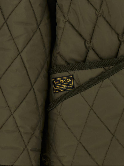 Polo Ralph Lauren Two-Tone Polyester Full-Length Jacket