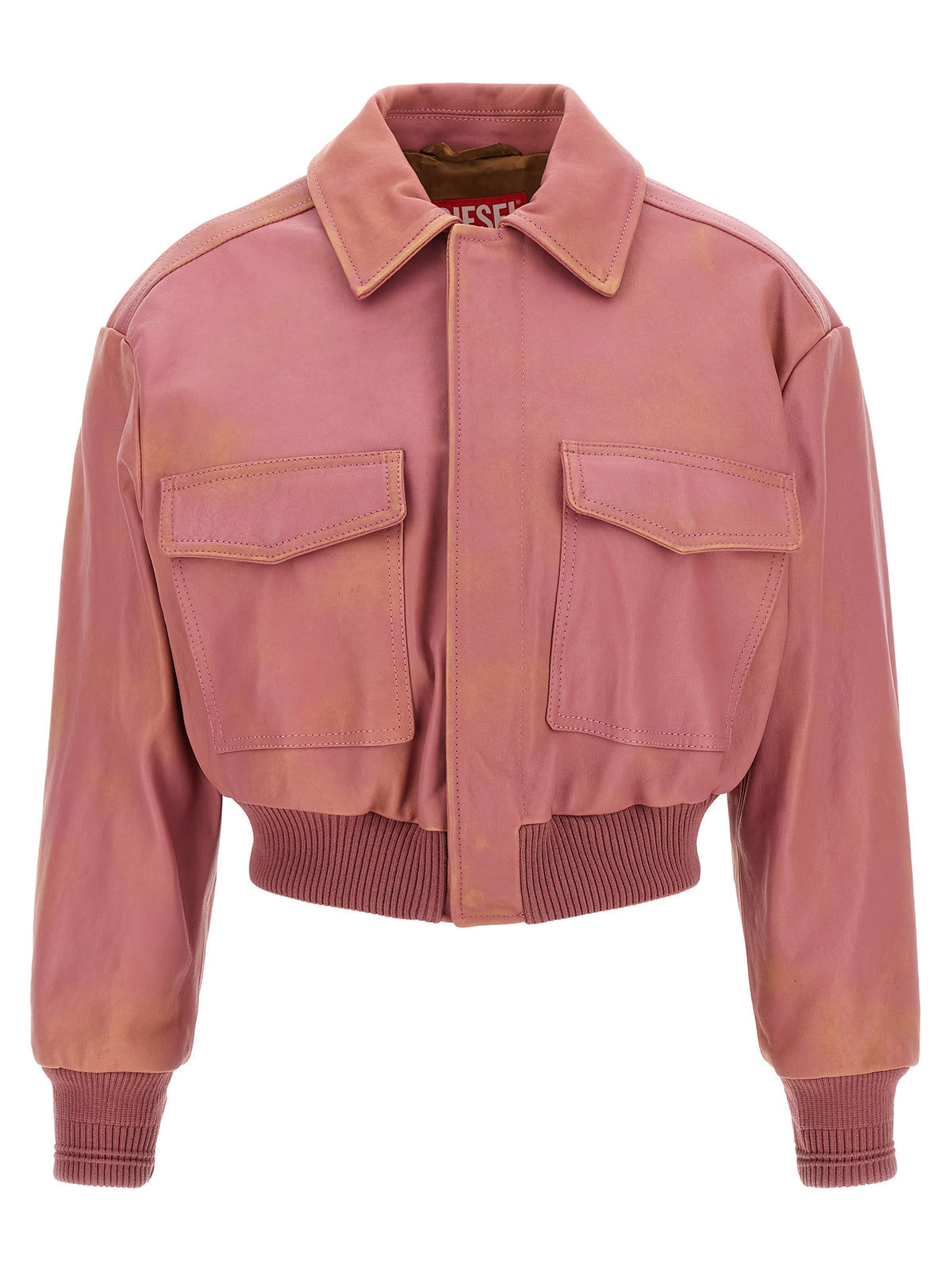 Diesel Multicolor Lamb Leather Jacket