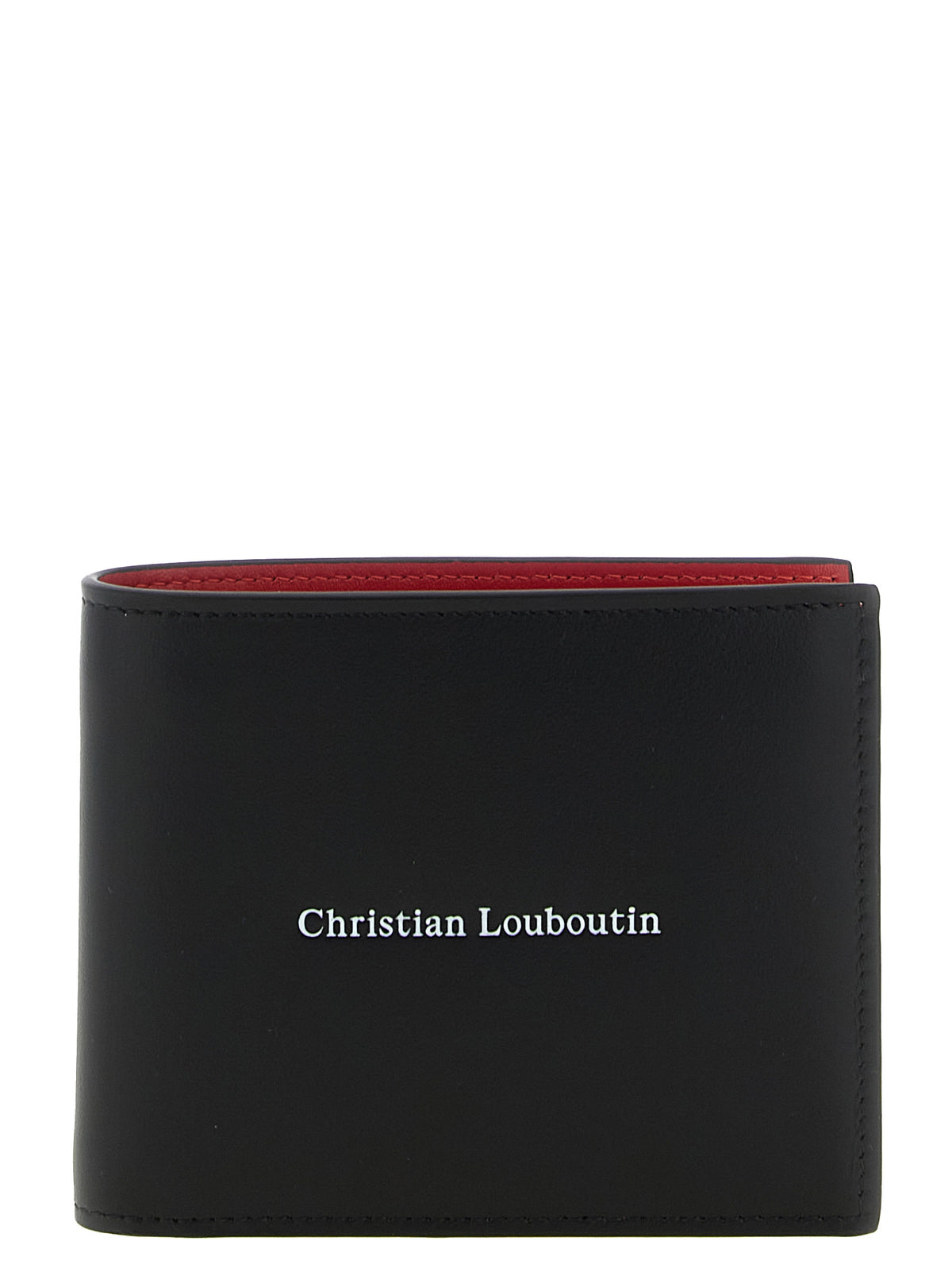 Cartera de piel de becerro negra Christian Louboutin