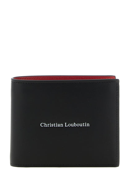 Cartera de piel de becerro negra Christian Louboutin