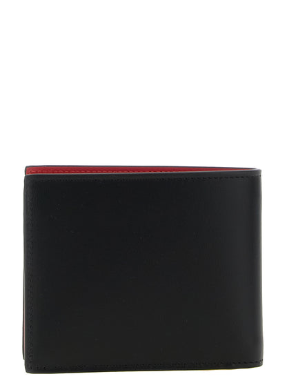 Cartera de piel de becerro negra Christian Louboutin