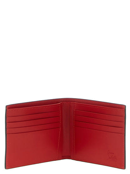 Cartera de piel de becerro negra Christian Louboutin