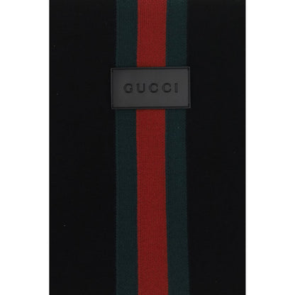 Gucci Black Wool Oves Aries Scarf