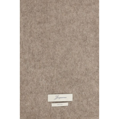 Jacquemus Beige Mohair Scarf