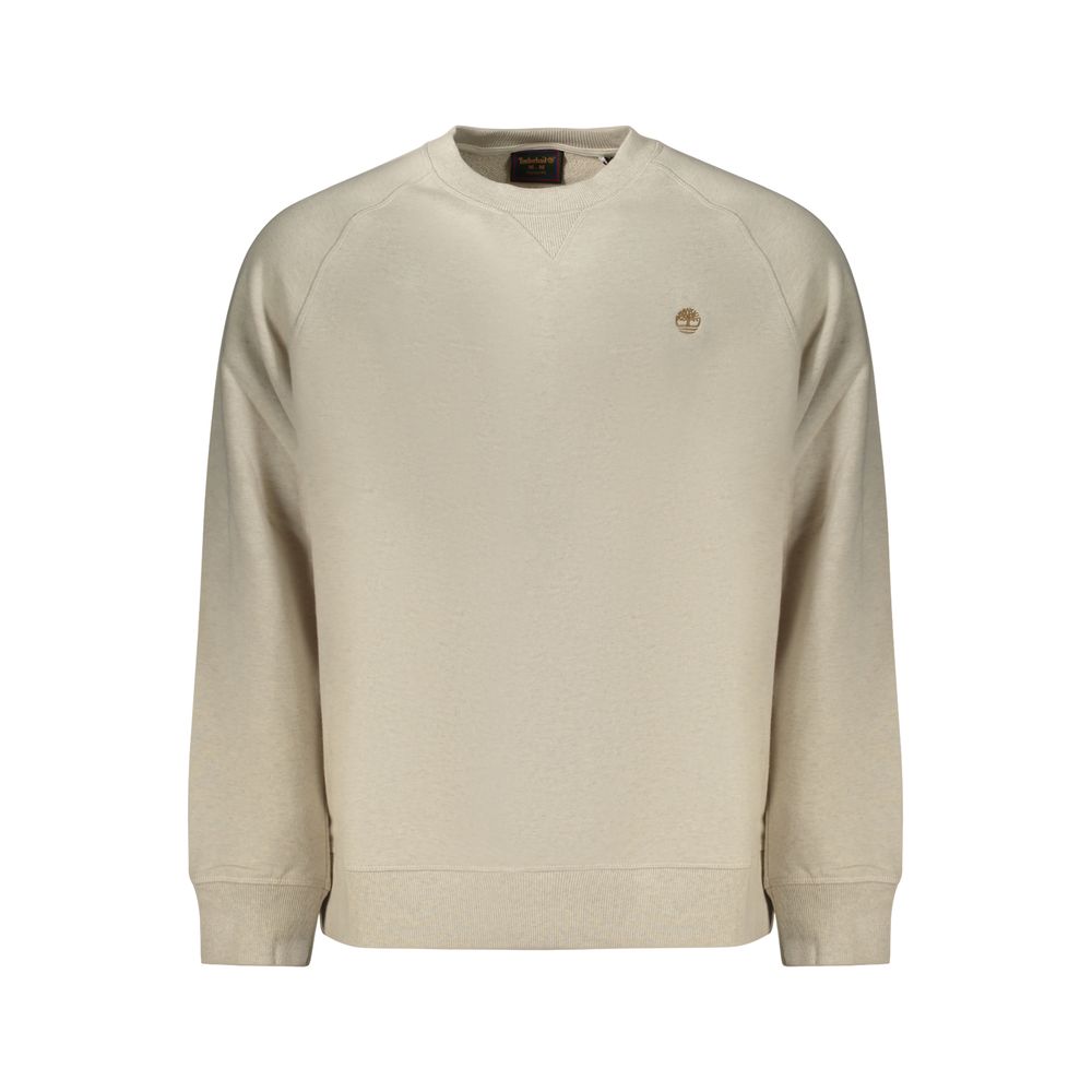 Sweat-shirt Timberland beige en coton pour homme