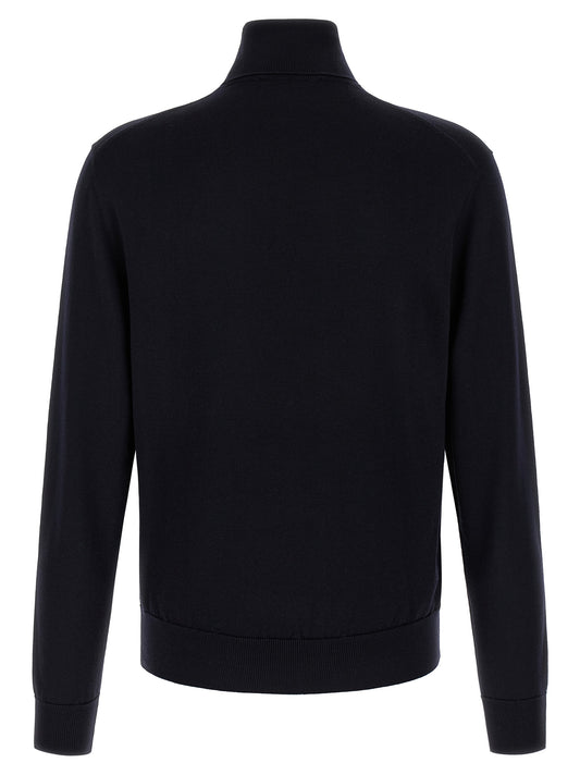 Dolce & Gabbana Blue Virgin Wool Cardigan