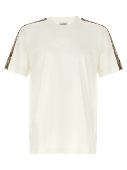 Burberry White Cotton T-Shirt