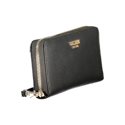 Guess Jeans Black Polyurethane Women's Wallet
