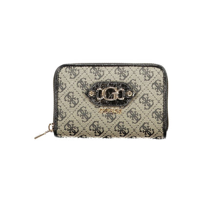 Guess Jeans Nero Polyester Women's Wallet