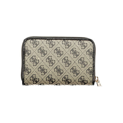 Guess Jeans Nero Polyester Women's Wallet