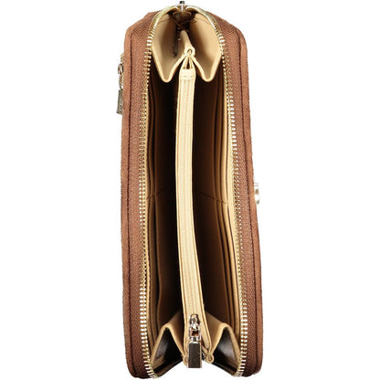 Portefeuille Guess Jeans Beige Polyester pour Femme