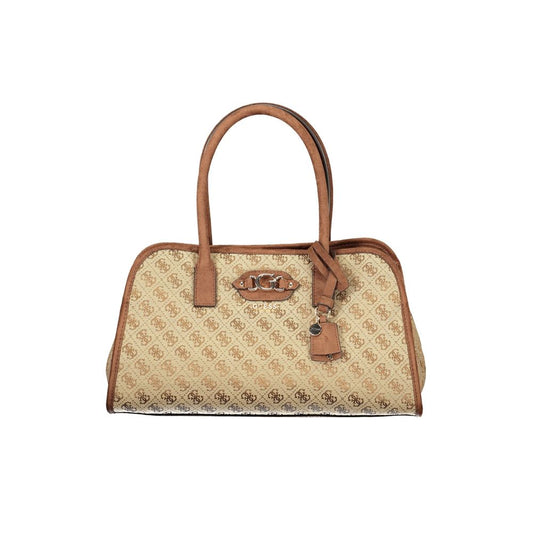 Sac pour femme Guess Jeans en tissu beige