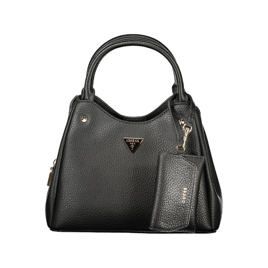Sac Guess Jeans noir en polyuréthane pour femme