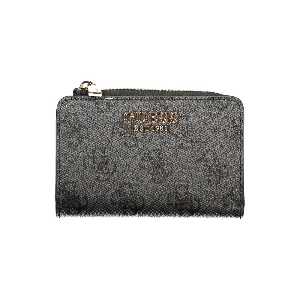 Portefeuille pour femme Guess Jeans Nero en polyuréthane