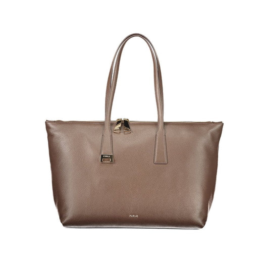 Sac pour femme en cuir marron Furla