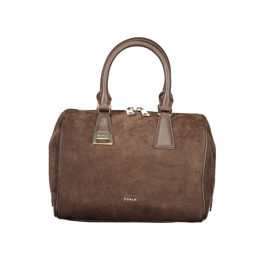 Sac pour femme Furla en cuir marron avec anses