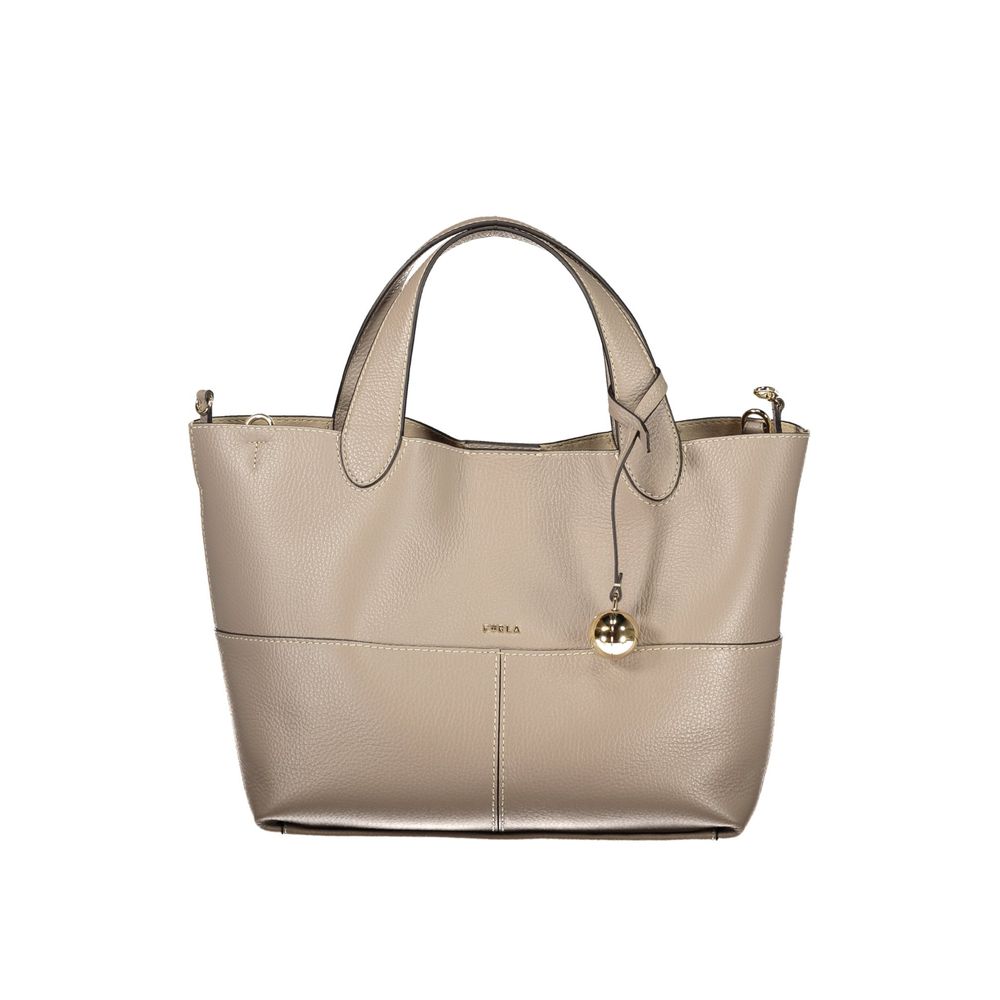 Sac pour femme Furla en cuir gris
