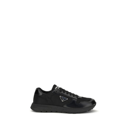 Baskets de sport Prada en polyamide recyclé noir