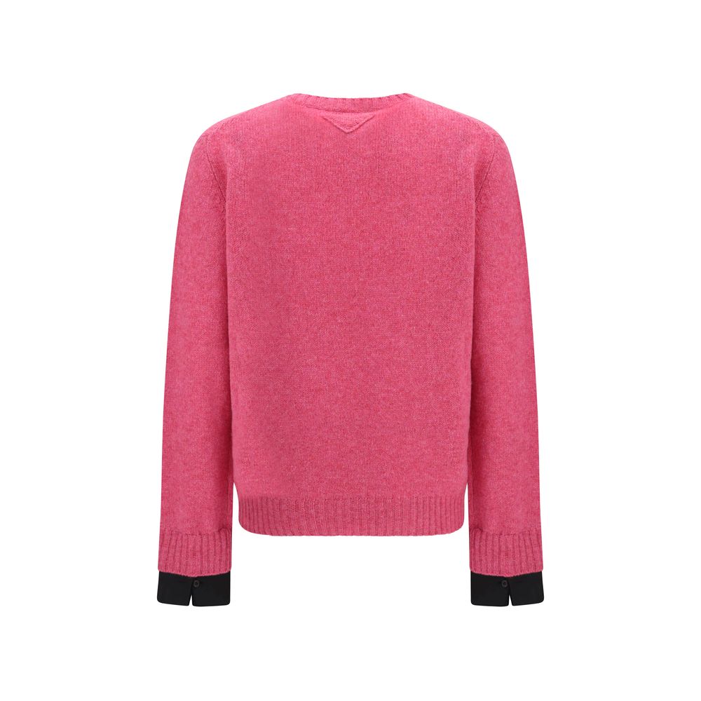 Sweat-shirt Prada en laine multicolore Aries