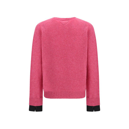 Sweat-shirt Prada en laine multicolore Aries