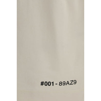 Moncler Grenoble Beige Cotton T-Shirt