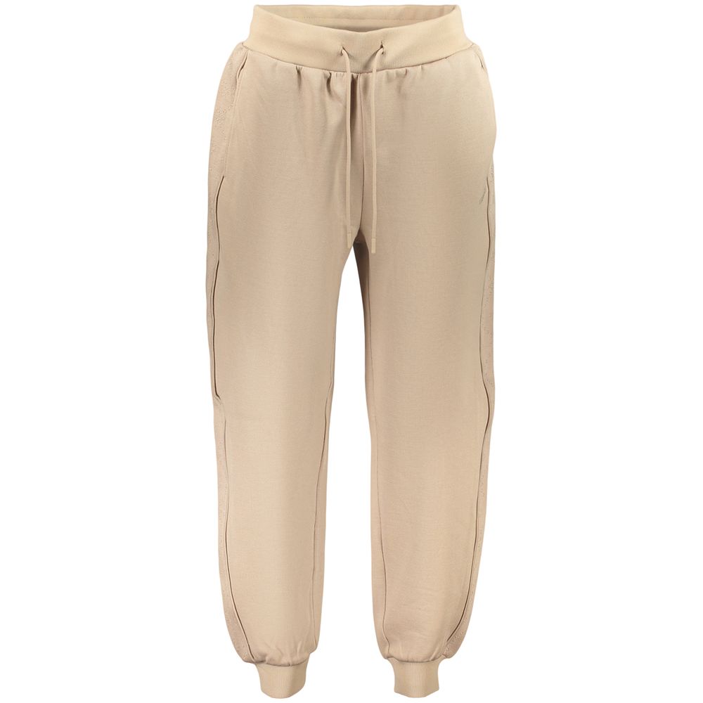Pantalon Guess Jeans Beige en Lyocell pour Femme