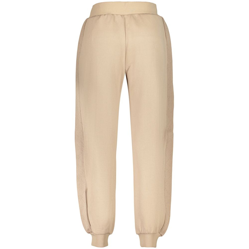Pantalon Guess Jeans Beige en Lyocell pour Femme
