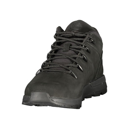Basket Timberland Nero en cuir pour femme