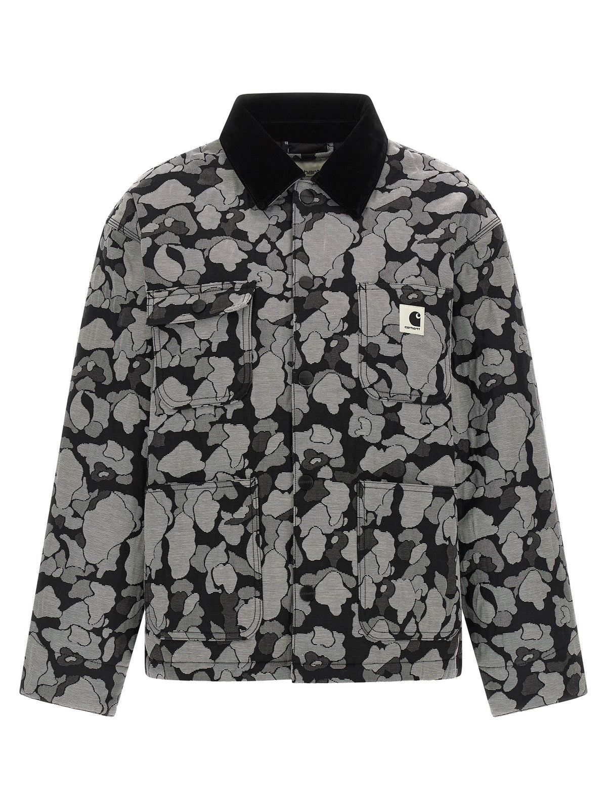 Veste longue en coton grise Carhartt WIP