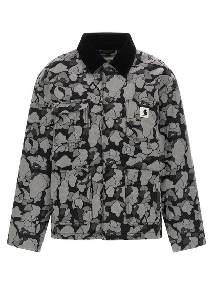 Veste longue en coton grise Carhartt WIP