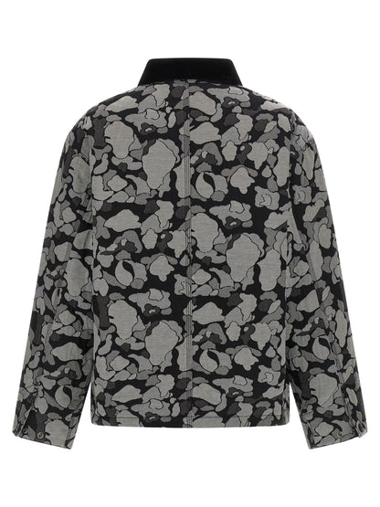 Veste longue en coton grise Carhartt WIP