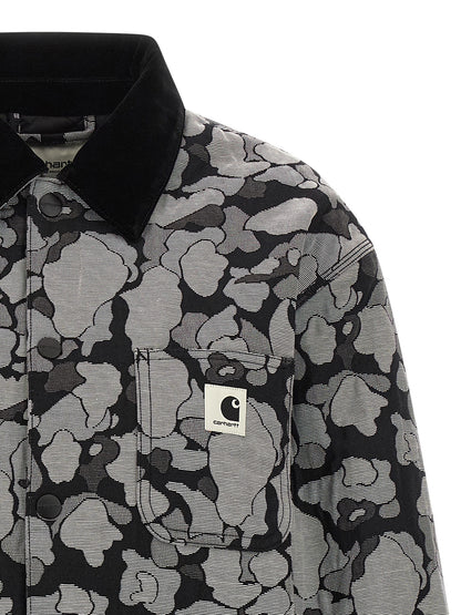 Veste longue en coton grise Carhartt WIP