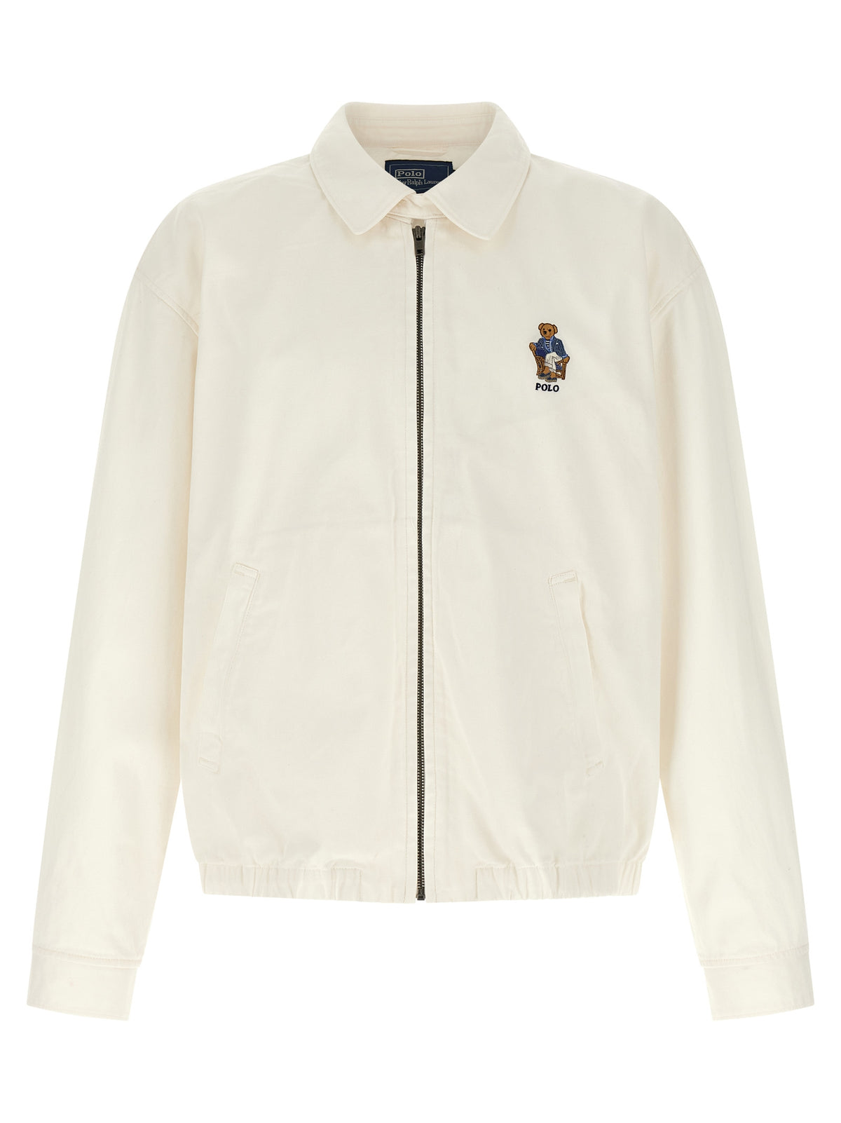 Veste longue en coton blanc Polo Ralph Lauren