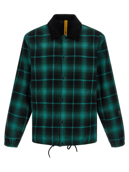 Veste longue en coton bicolore MONCLER GENIUS