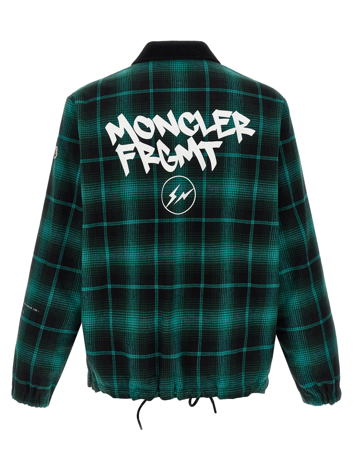 Veste longue en coton bicolore MONCLER GENIUS