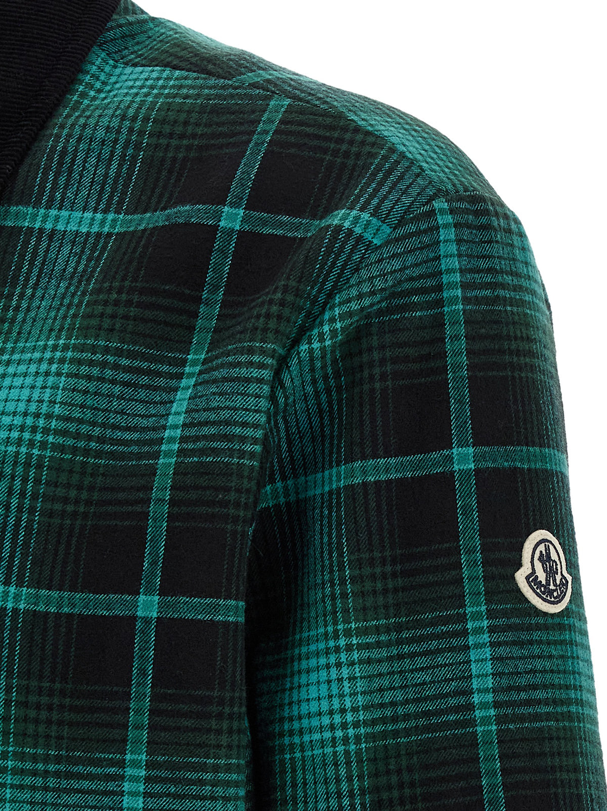 Veste longue en coton bicolore MONCLER GENIUS